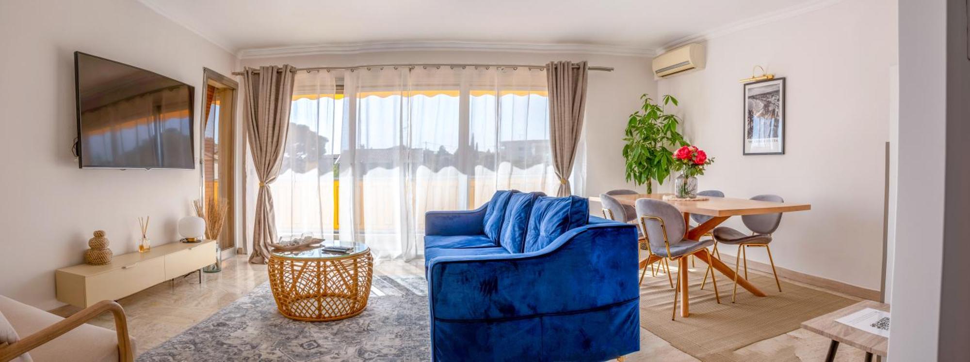 3 Pieces Au Coeur Du Cros De Cagnes Appartement Buitenkant foto