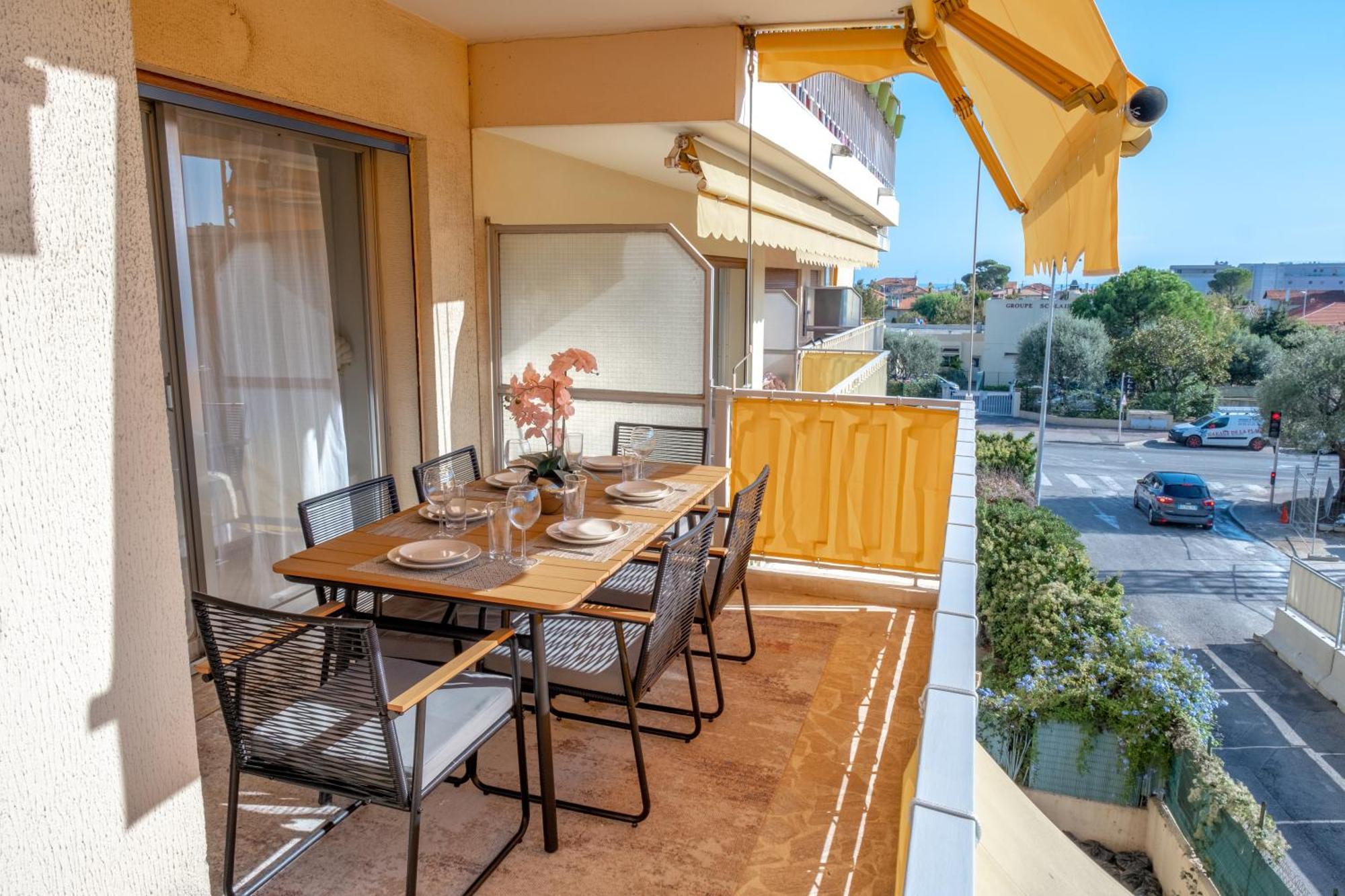 3 Pieces Au Coeur Du Cros De Cagnes Appartement Buitenkant foto